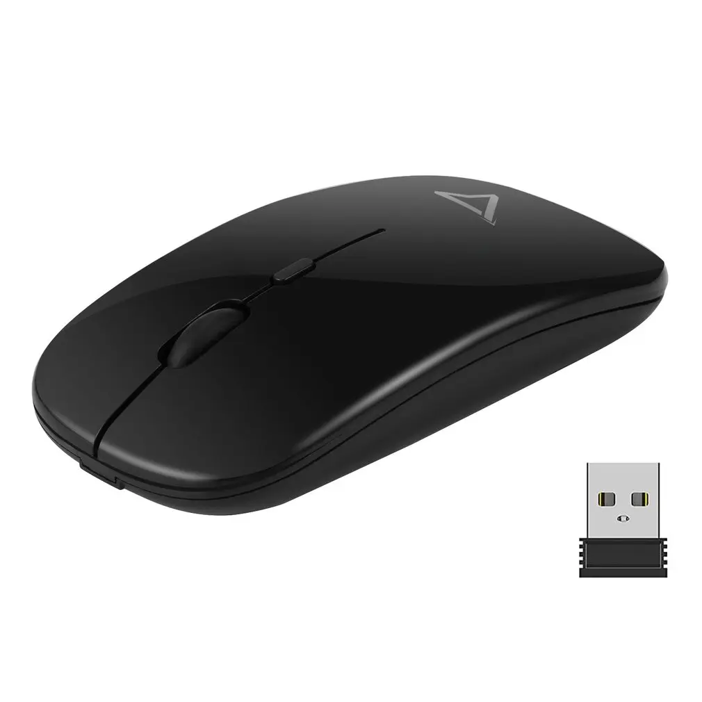 Wireless Mouse For Laptop PC 2.4Ghz USB Rechargeable Mouses Wireless Computer Silent Mice For Laptop PC Notebook Wireless Mouse