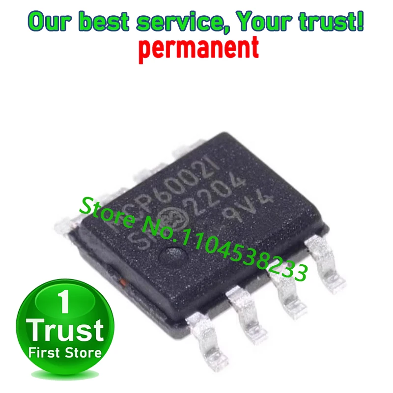 MCP6002-I/SN MCP601-I/SN MCP6022-I/SN MCP602-I/SN MCP6002 MCP601 MCP602 MCP6022 SOP-8  10PCS