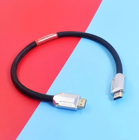 Affection-grade HIFI silver-plated hdmi IIS cable is suitable for connecting Cossid Enthusias I2S signal cable audio cable