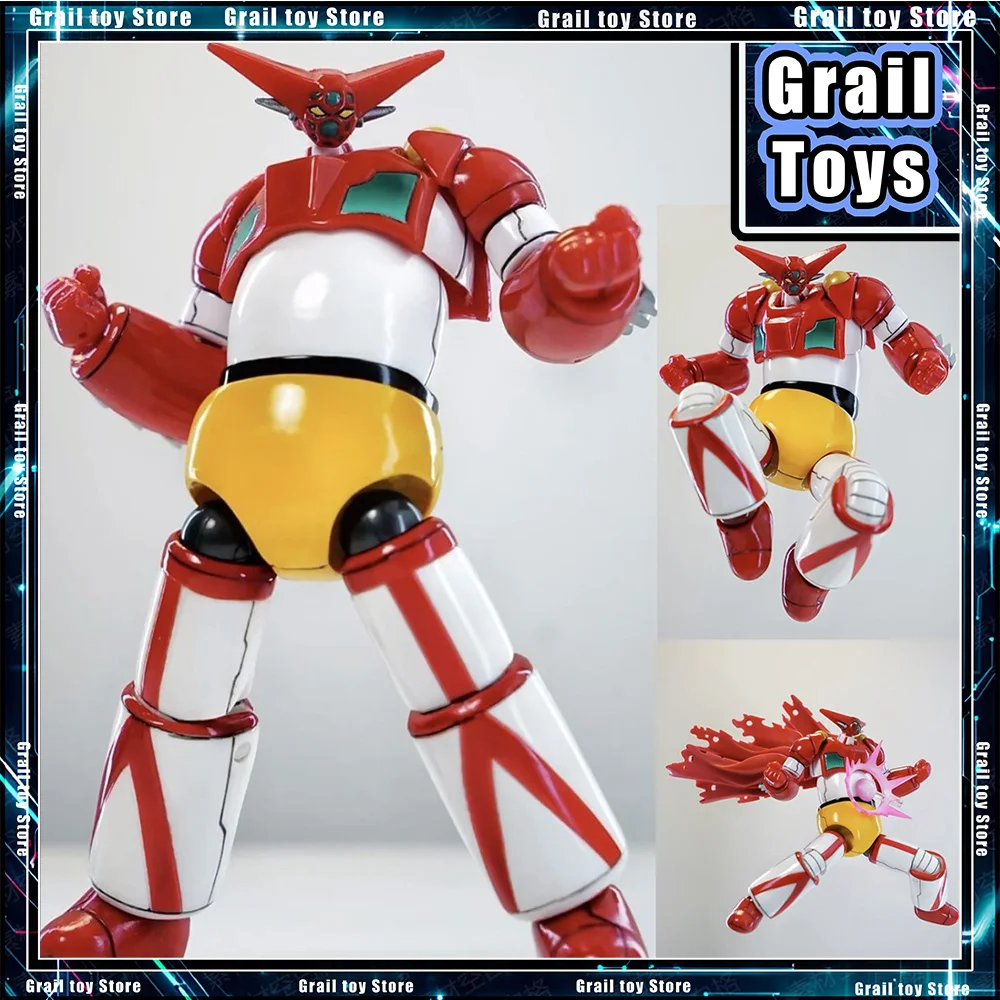 Nuevo AC Factory Getter KO Kaiyodo Amazing Yamaguchi Revoltech No.105 Shin Getter Figura de Acción de Anime, Modelo Coleccionable, Juguetes, Regalos