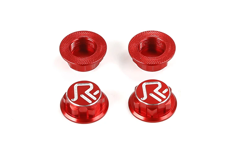CNC Machining Aluminum Alloy Wheel Locking Nuts Fits 1/5 ROFUN HPI BAJA