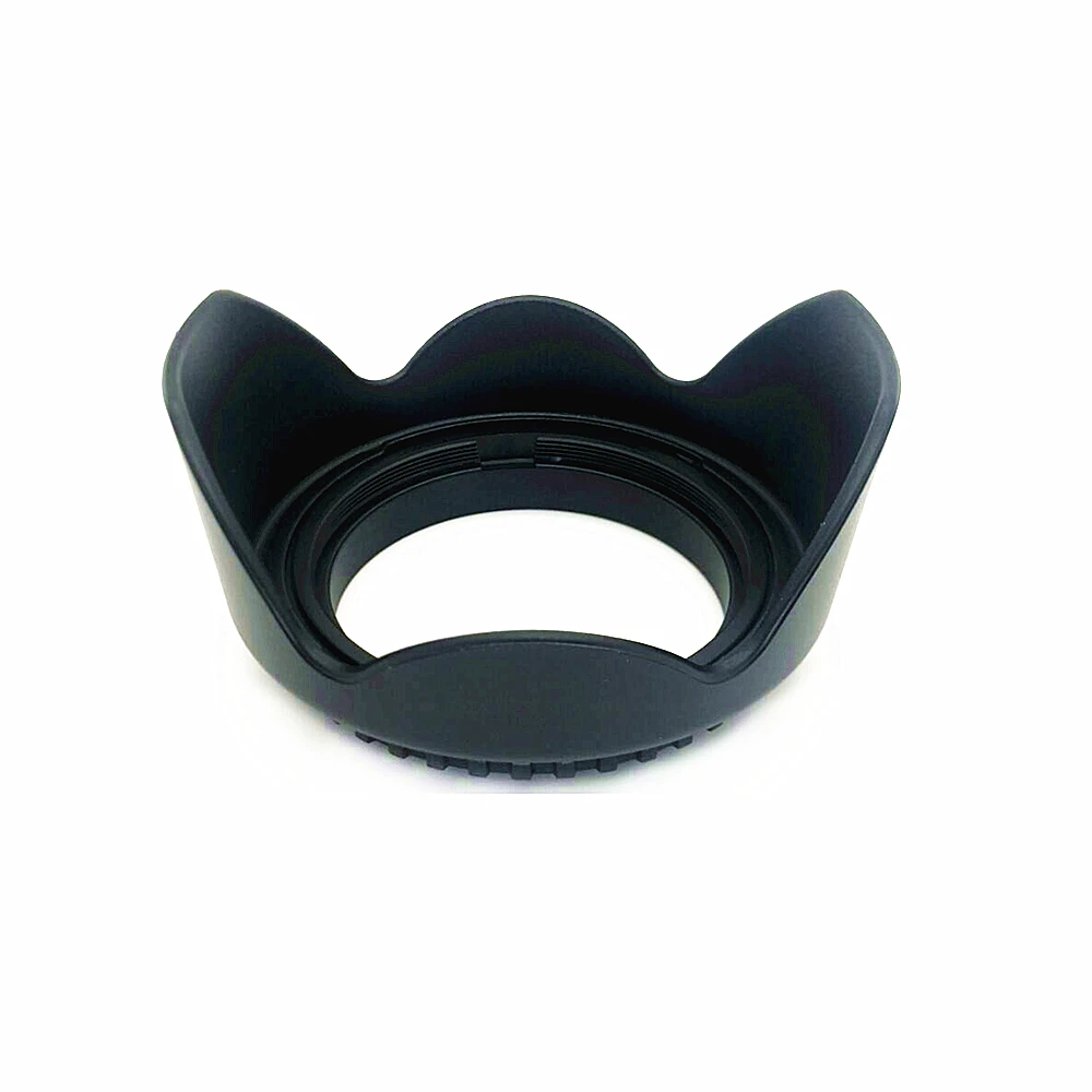 Reversible Petal Flower Screwed Camera Lens Hood for Canon Nikon Sony DSLR 49mm 52mm 55mm 58mm 62mm 67mm 72mm 77mm 82mm Crown