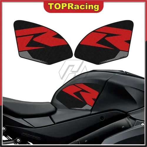 Almohadilla de depósito lateral para motocicleta, pegatina de protección, agarre de rodilla, accesorio antideslizante para SUZUKI GSX-R1000 2017-2022