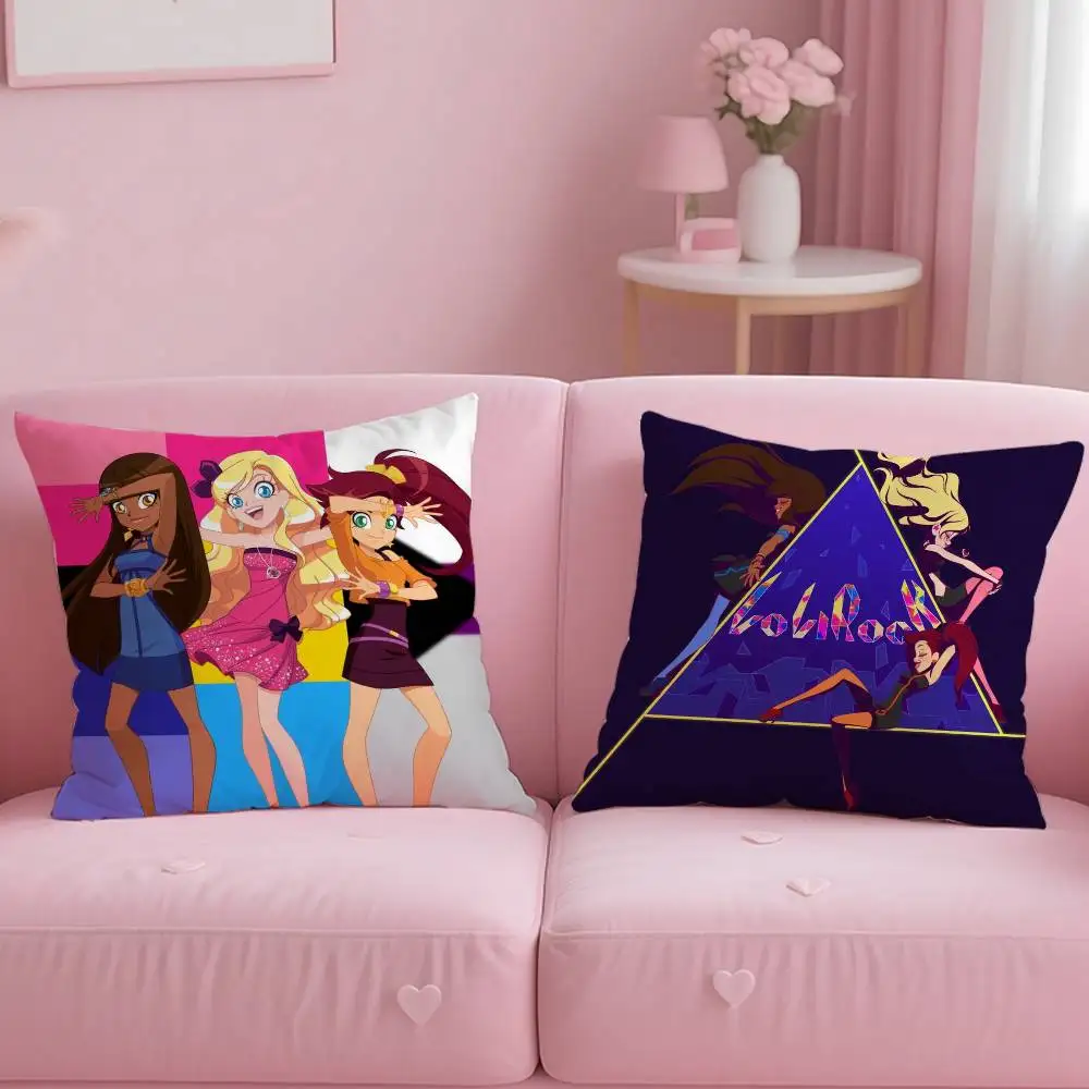 أنيمي البوب لولي R-Rock كيس وسادة آمنة مخصص صور وسادة، مكافحة تتلاشى نحى الصوف وسادة، آمنة للأمهات والرضع.