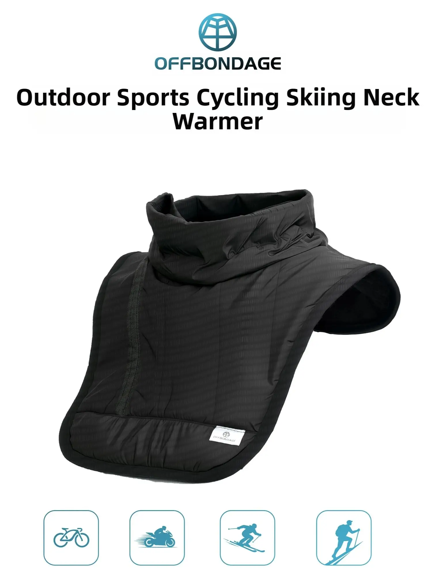AliExpress NONE OFFBONDAGE Ski Keeping Warm Neck Scarf Men Women Fleece Neck Windproof Winter Cycling Outdoor Motorcycle Balaclava Face Mask