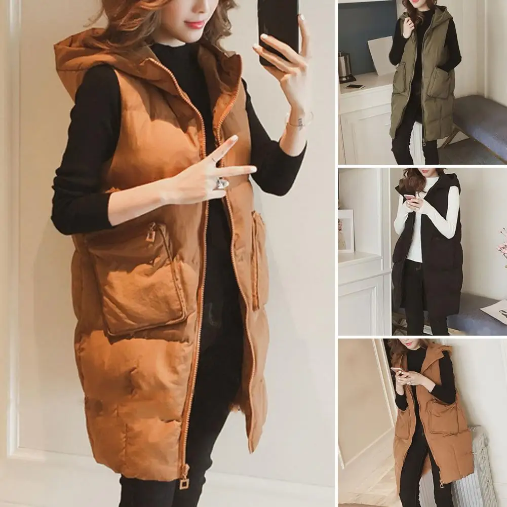‌Women Minimalist Down Vest Insulated Arctic Rated Polar Fleece Lined Ice Proof Nordic Frigid Expedition Gear‌