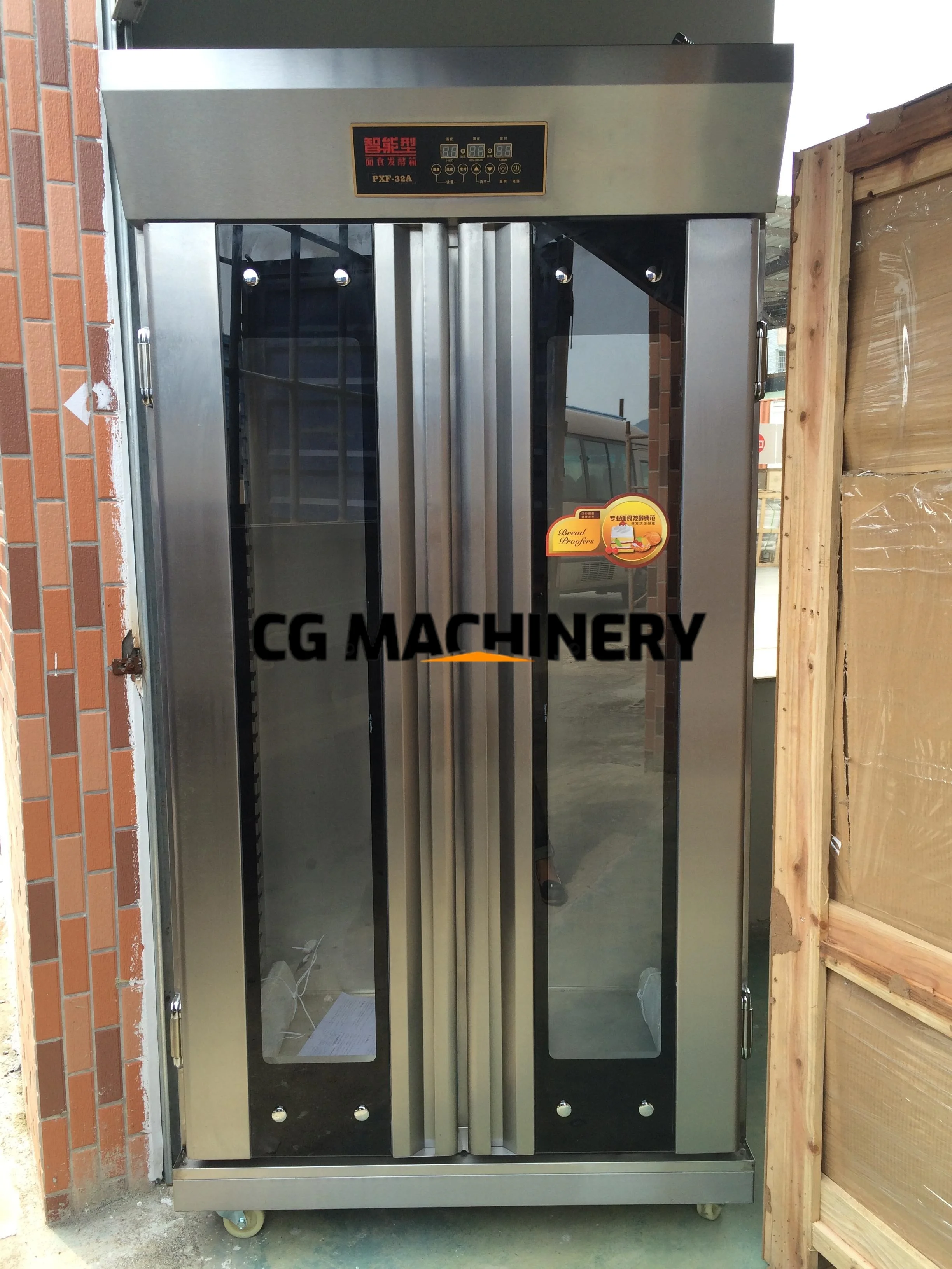 Lemari Proofer Adonan Roti Croissant Listrik Kecil Harga Murah dari Produsen