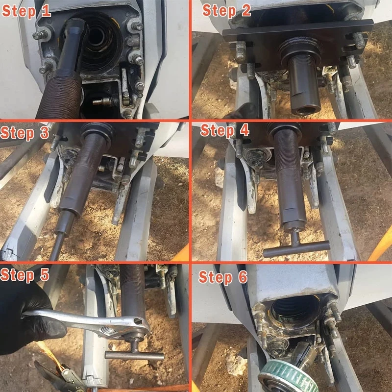 ANX Gimbal Lager Puller/Entferner & Lager Installer & Ausrichtung Werkzeug für Mercruiser Alpha Alpha 1 Marine Zubehör Boot – Detail 10