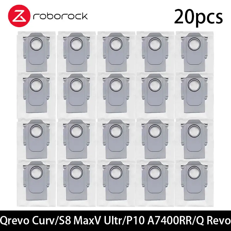 Roborock S8 MaxV Ultra / P10 A7400RR / Q Revo / Qrevo Pro / Qrevo MaxV / Qrevo S / Qrevo Plus Robotstofzuigerzakken Accessoires