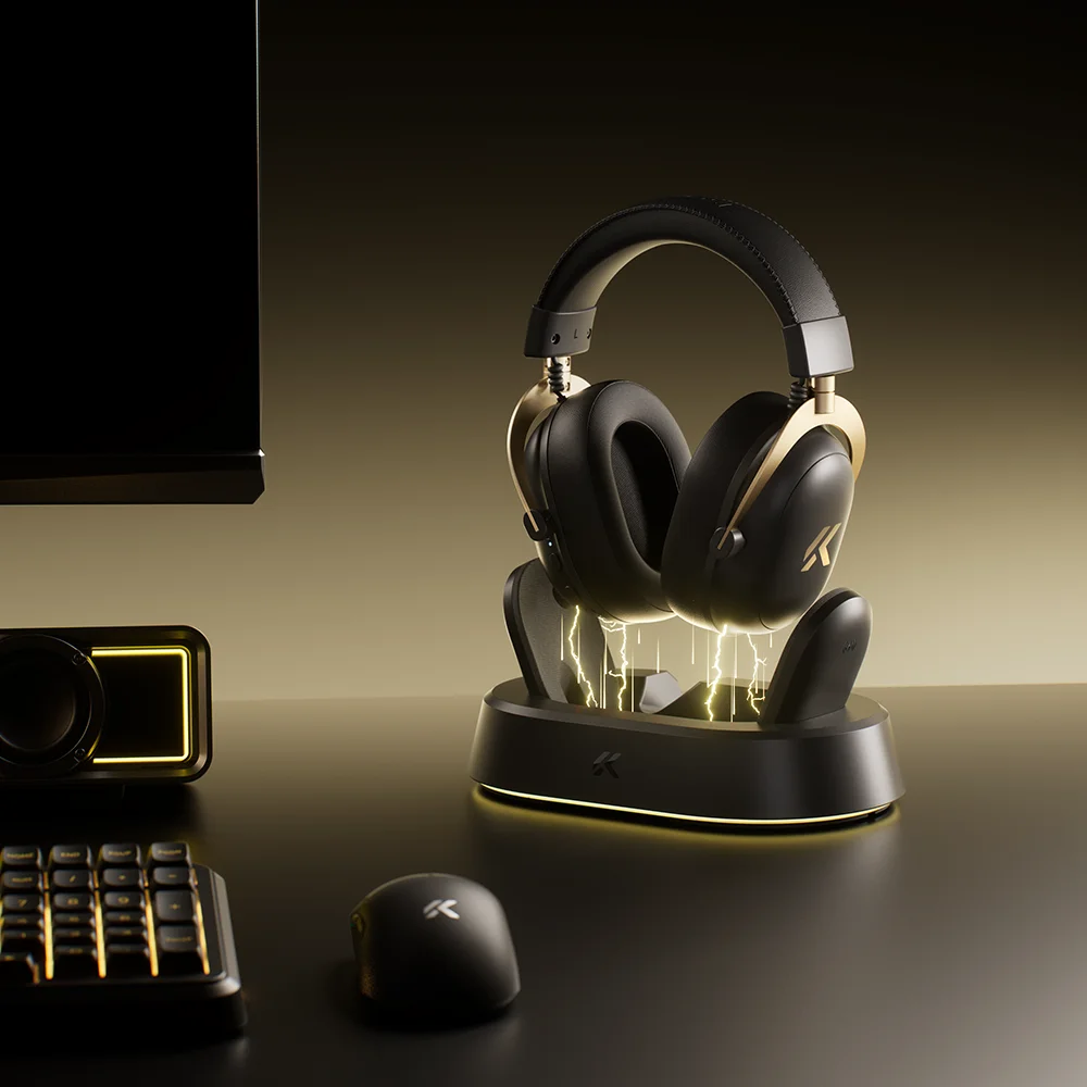 MCHOSE V9 Turbo+ Magnetic Wireless Gaming Headset 7.1 Surround
