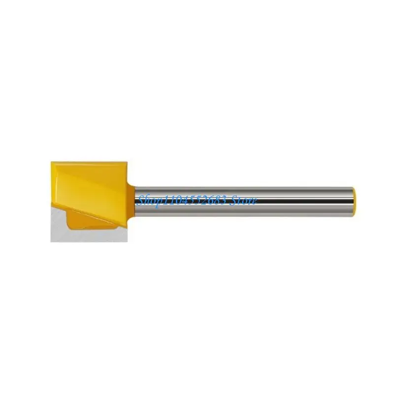 

Y6GD 12mm Shank Woodworking Router Bit Carbides Material Double Edges Extended Shank