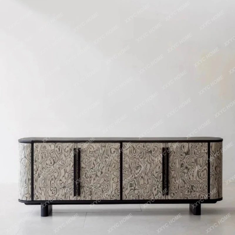 

Простой телевизионный шкаф из массива дерева, домашний шкаф-тумба, разделитель для комнаты, шкаф для хранения вещей в вилле