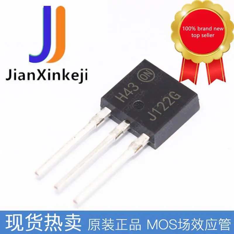 30pcs 100% 원래 새로운 달링턴 트랜지스터 MJD122G MJD122-1G J122G 스트레이트 플러그 TO-251 재고