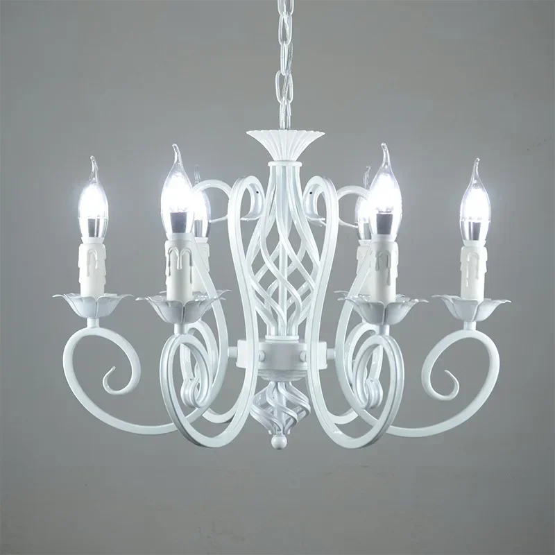 الأمريكية الثريا غرفة نوم 5 بسيطة الرجعية المنزل غرفة المعيشة الصغيرة دراسة الشرفة غرفة الطعام مصباح ثلاثة مصابيح شمعة