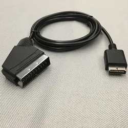 1.8M 6FT RGB SCART Console AV TV Lead Cable for Play Station PS1 PS2 PS3 One PAL EU Version