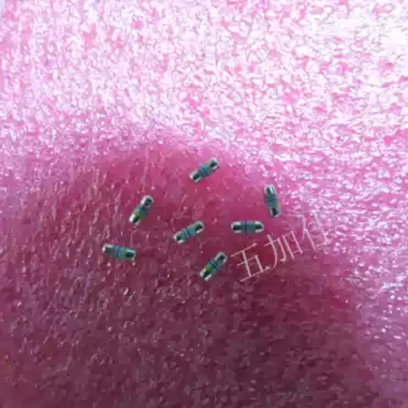 10-100pcs imported RN41C2BT 4702 47K 1/4W 1% wafer cylindrical color ring resistor