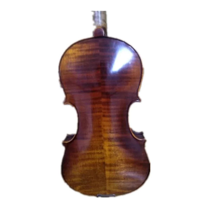 

Hand made violin, made of real wood, nice violin Maple back ribs and neck top, spruce top