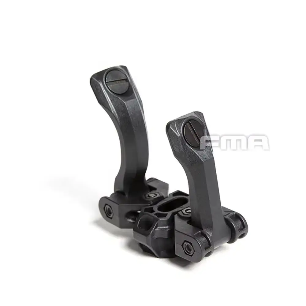 Outdoor Tactical FMA Nylon Double J Arm Mount Bracket NVG Bridge Mount for Dummy AN/PVS 14 Single or Dual Night Vision Model