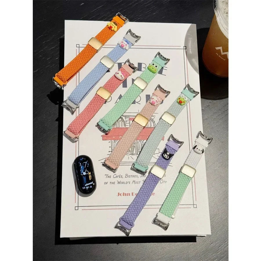 

Ремешок с магнитной пряжкой для собак, подходит для Xiaomi Band8Pro/9Pro, для Mi Band3/4/5/6/7,8/8NFC/9NFC/10/10NFC, для Redmi Watch5/4