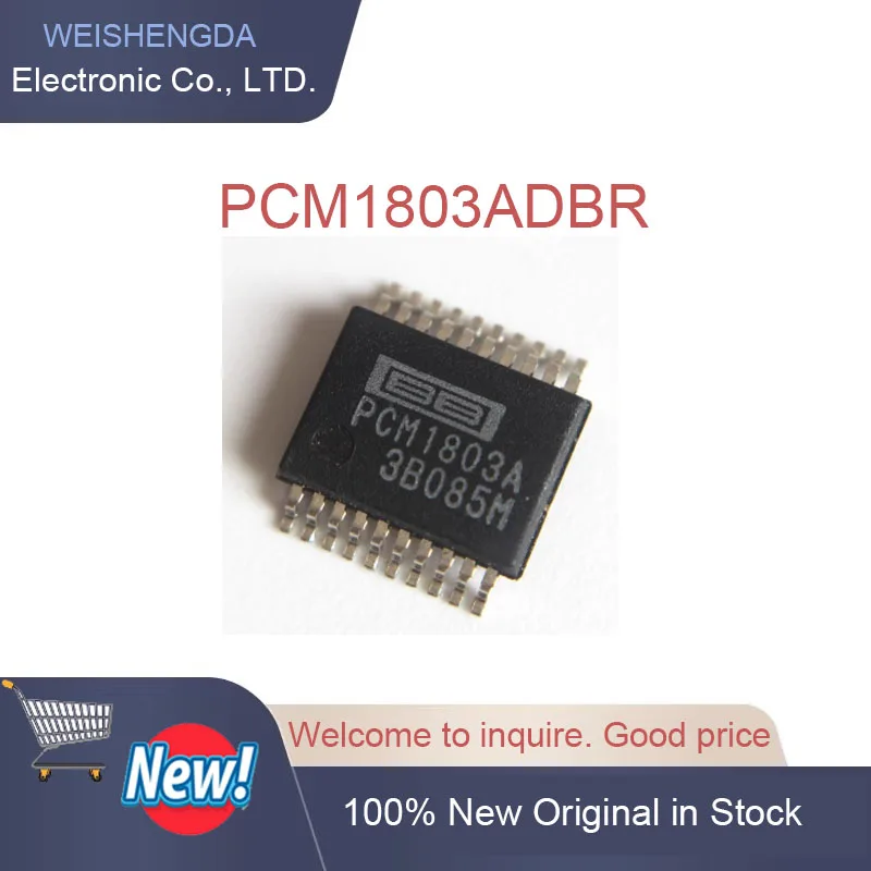 10 قطعة PCM1803 PCM1803A PCM1803AD PCM1803ADBR SSOP20 رقاقة IC جديد الأصلي