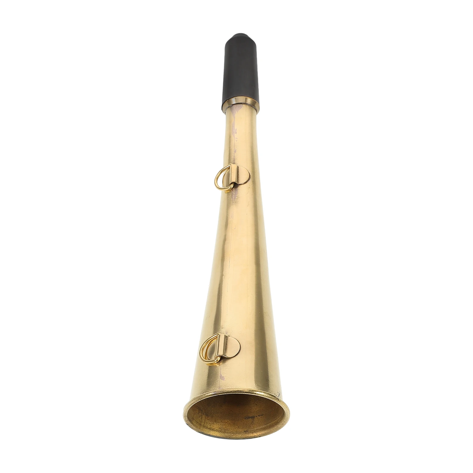 

Copper Railway Horn Signal Equipment Unique Bull's Horn Safety Railway Horn Crisp Sound Outdoor Road Device Pcs
