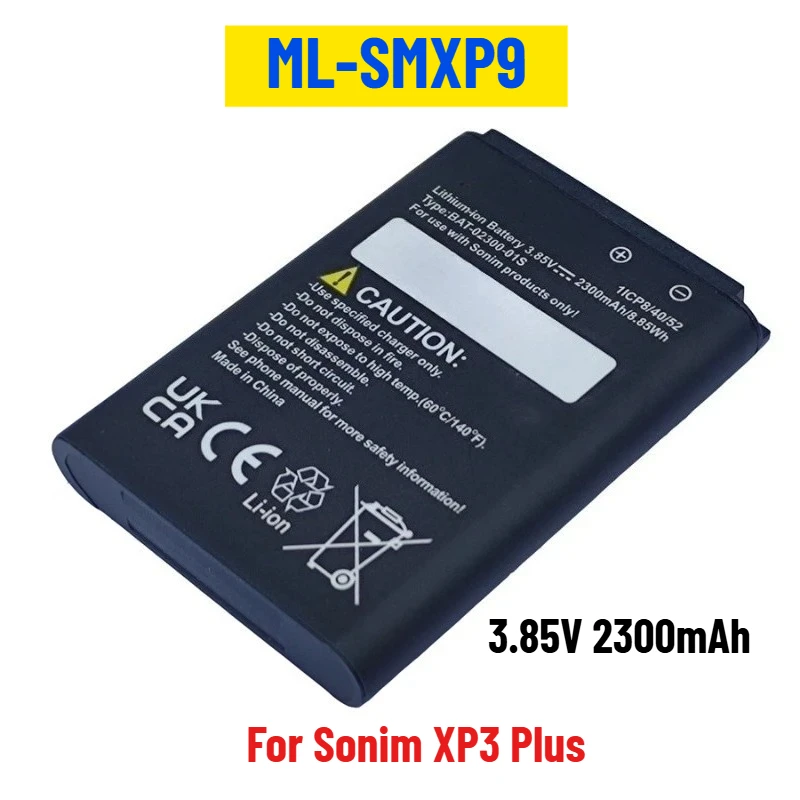 

3.85V 2300mAh for Sonim XP3 Plus XP3900 ML-SMXP9 Mobile Phone Battery