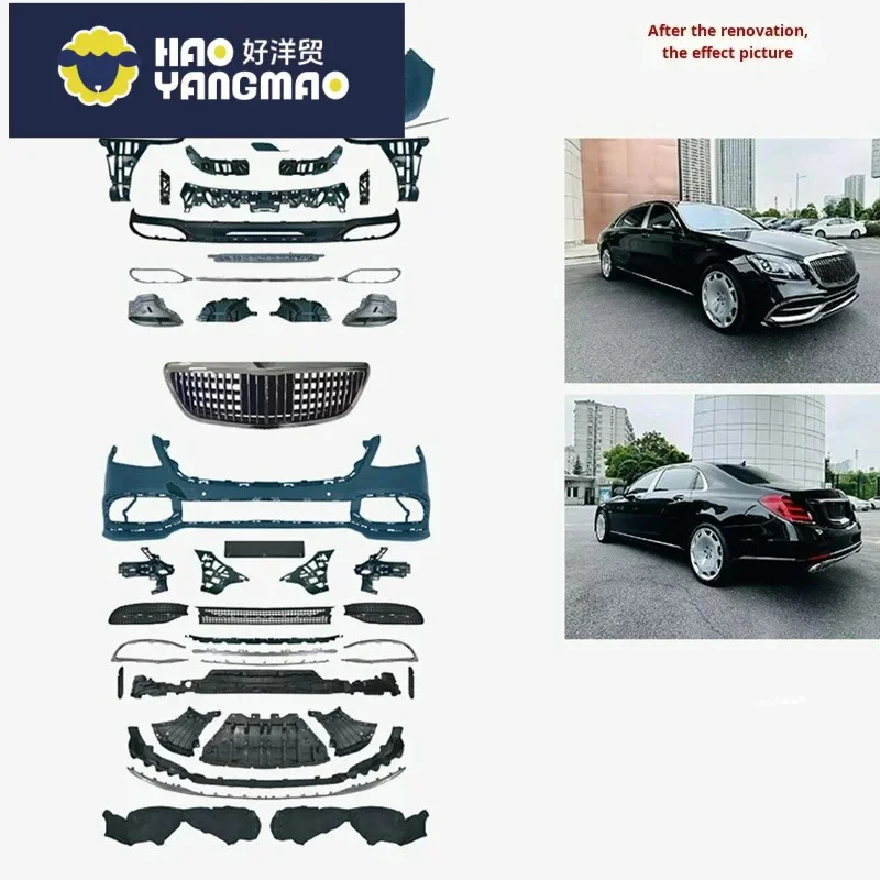 Suitable for Luxury-Enhanced W222 S-Class 2018-2020 Maybach S63 S65 ABS Body Kit