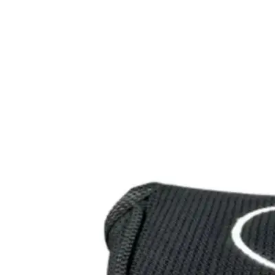 Dual Snap Closure Putter Headcover Secure Retention Travel Protection Tarpaulin Construction for versatile Use Golf Accessory