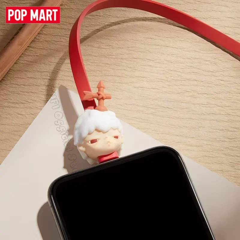 

POP MART Hirono Mime Series Mystery Box: Оригинальная коллекционная фигурка-сюрприз в закрытой упаковке, аниме-фигурка, настольное украшение, модель, подарок для девочек