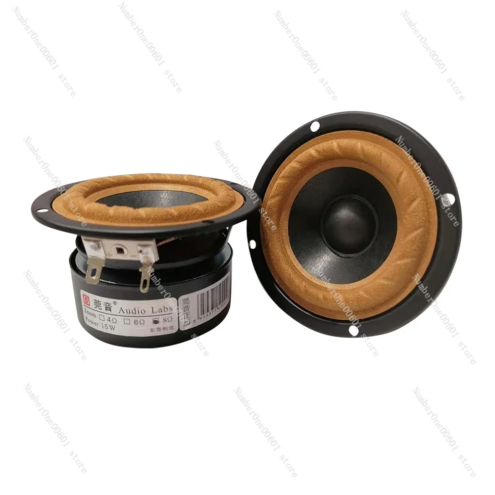 Audio Labs-Full Range Freqüência Speaker Driver, Suspensão pano especial, magnetismo blindado, Frame redondo, 3 ", 4Ohm, 20W, 2 pcs