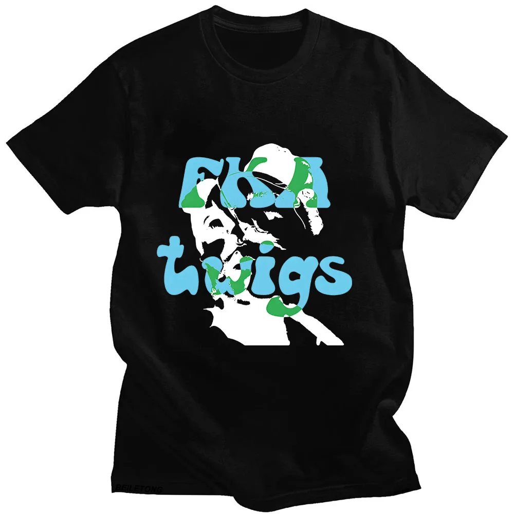 FKA Twigs T-shirt Graphic Printing Fashion Grunge Cotton Tee-shirt Short Sleeve Gothic Punk Tshirt Ropa Hombre High Quality Tops