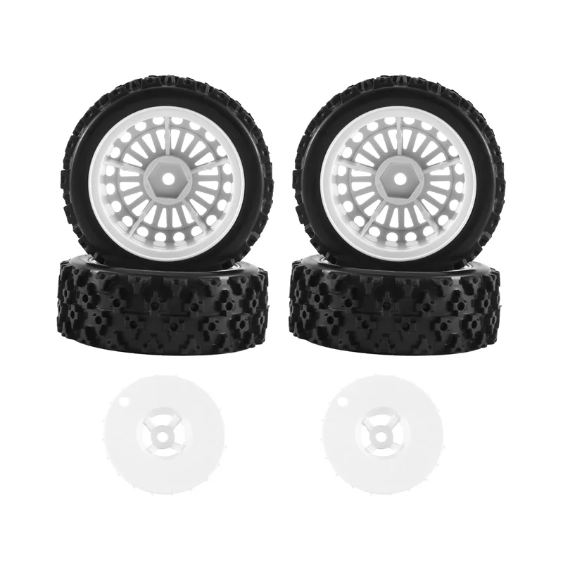 

4 шт. резиновые колеса для радиоуправляемых моделей Tamiya XV01 TA06 TT01 TT01E TT02 TT02B PTG-2 1/10, запчасти и аксессуары для тюнинга