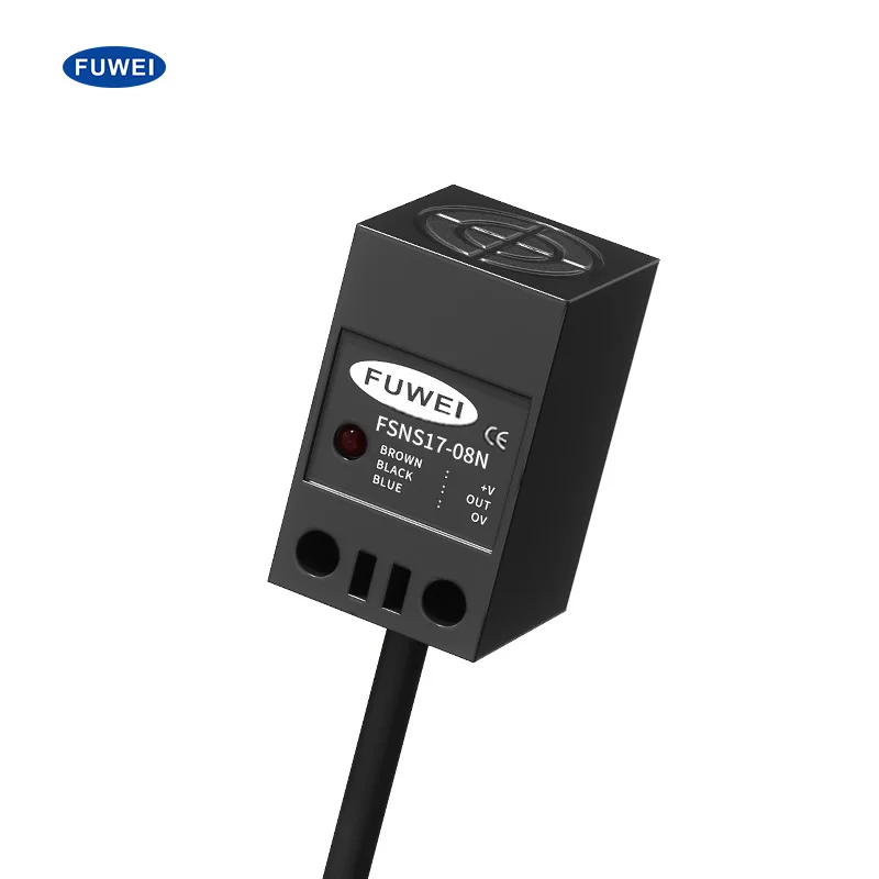 

FSNS17Square Shape Inductive Proximity Switch Series Limit Three Wire DC 24V Metal Induction Waterproof Oil Resistant Sensor