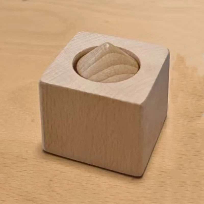 Unmöglichke Holzklötze zum Mitnehmen des Zylinders, Nahaufnahme, Zaubertricks für Kinder, Erwachsene, Teenager, Denksportaufgaben, Entwirrungsspiele