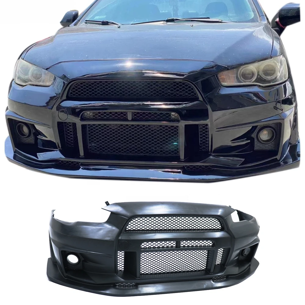 

Car Bumper For 2009-2017 Lancer Bodykit VARY Front EX Upgrade Vary Style PP Plastics Material