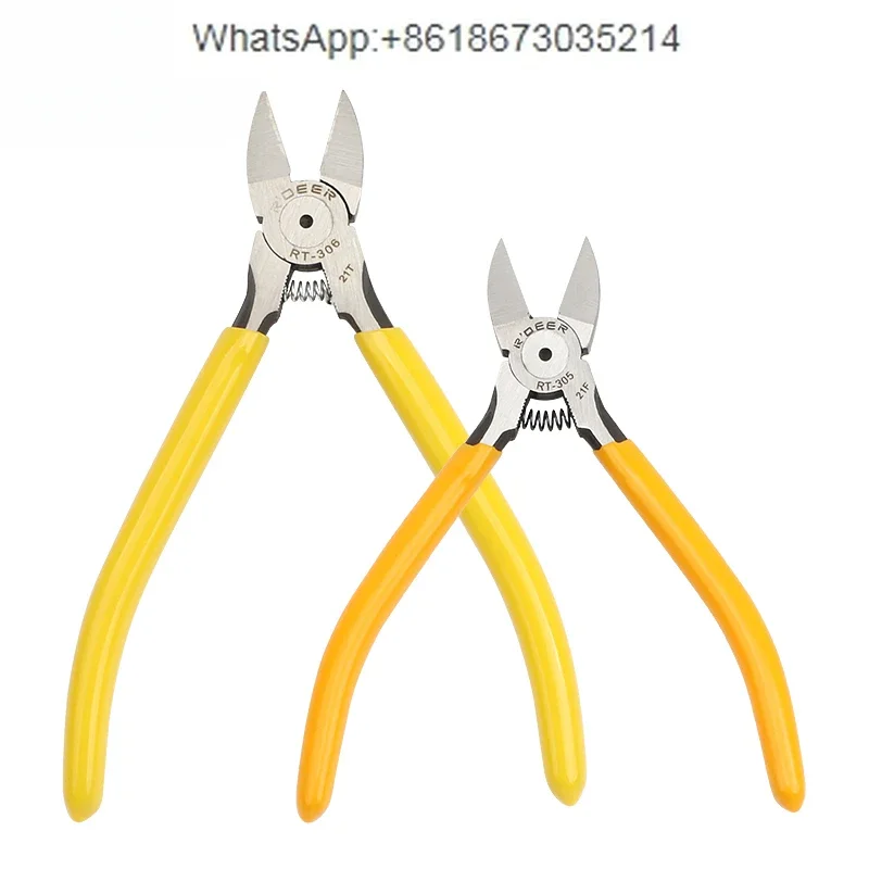 5/6 inch chrome vanadium steel nozzle pliers, plastic nozzle pliers, gate batch front diagonal nozzle diagonal pliers