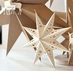 New Craft metal cutting dies cut die mold 3D folding star series Scrapbook paper craft knife mould blade punch stencils dies