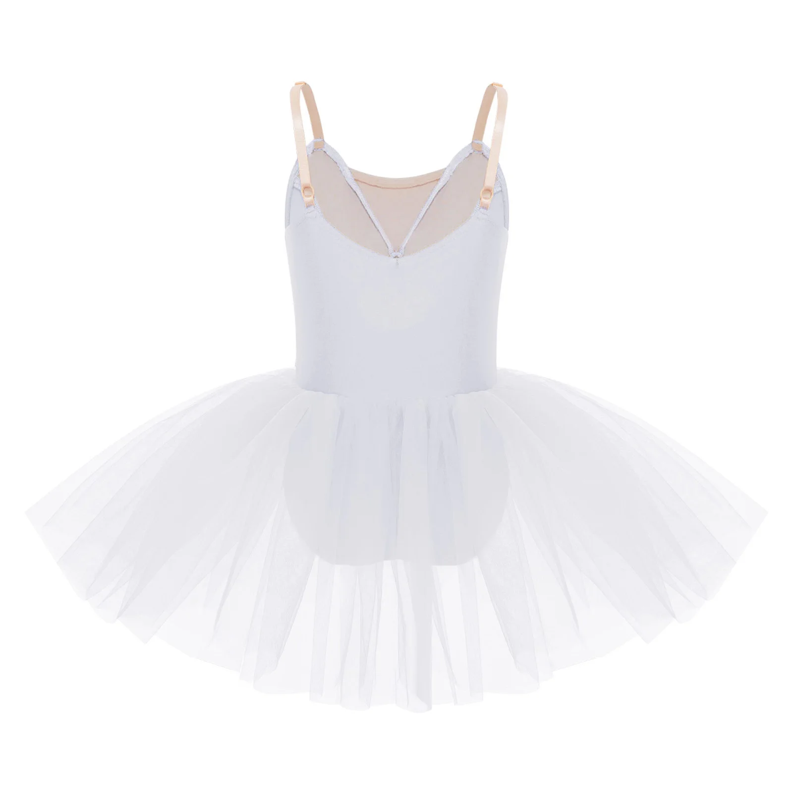 

Children Ballet Dance Leotard Dress Girls Tulle Skirted Leotard Ballerina Outfit Performance Costume Sequin Tuxedos Bodysuits