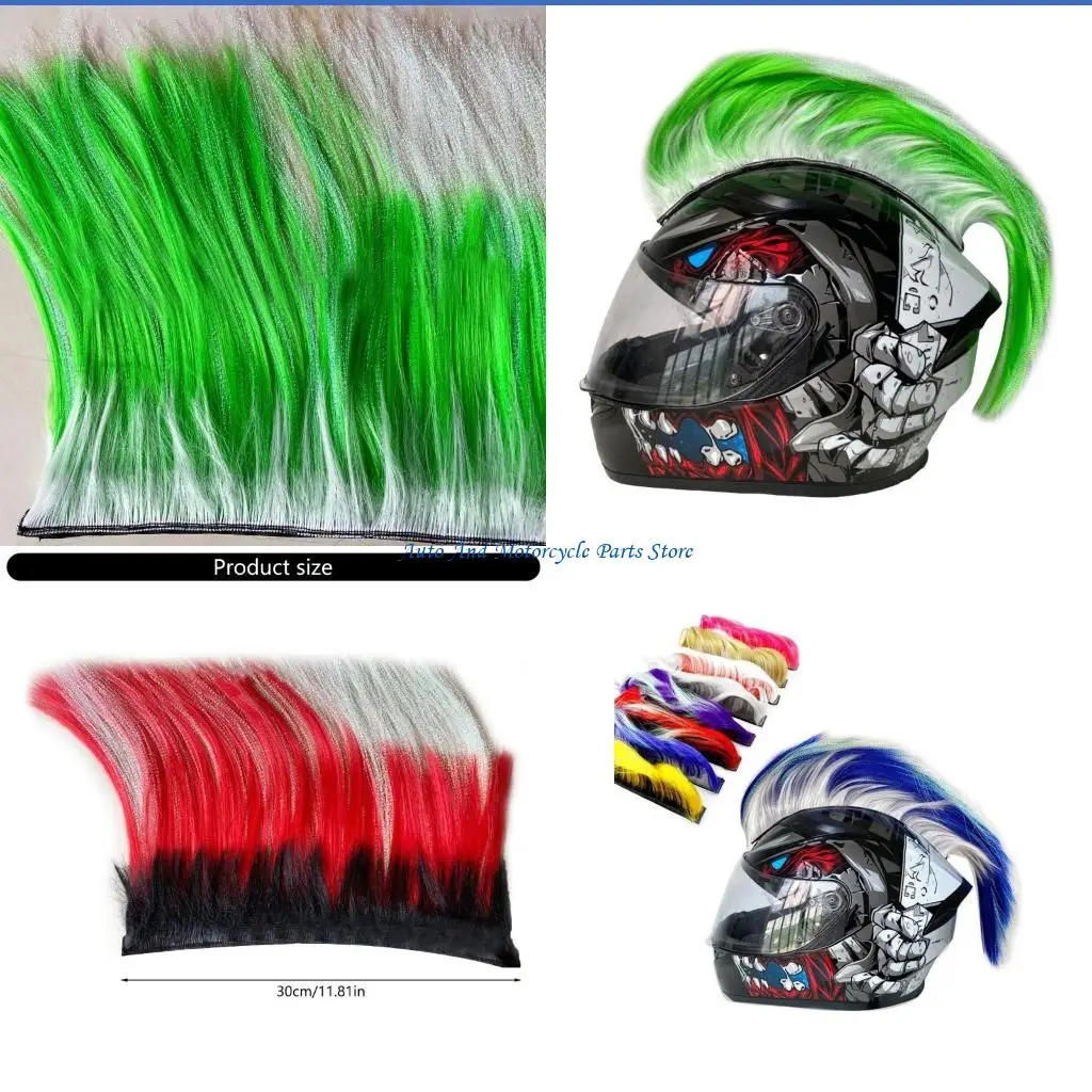 

P9FD Breathable Cocks Cocks Hair Accessory for Creative Motorcycle Enthusiasts