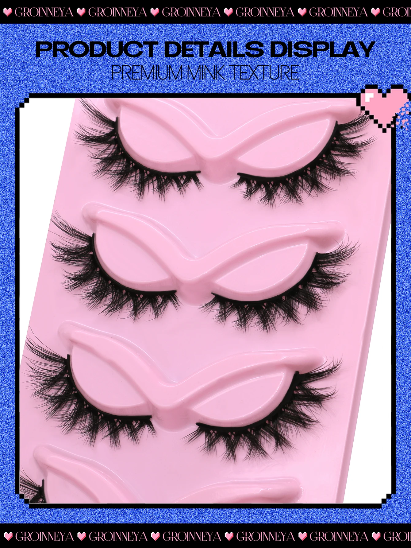 ヴェルトライネ ミンクまつげ キャットアイまつげ ボリューム フォックスアイつけまつげ ナチュラル3D Dカールボリュームつけまつげ