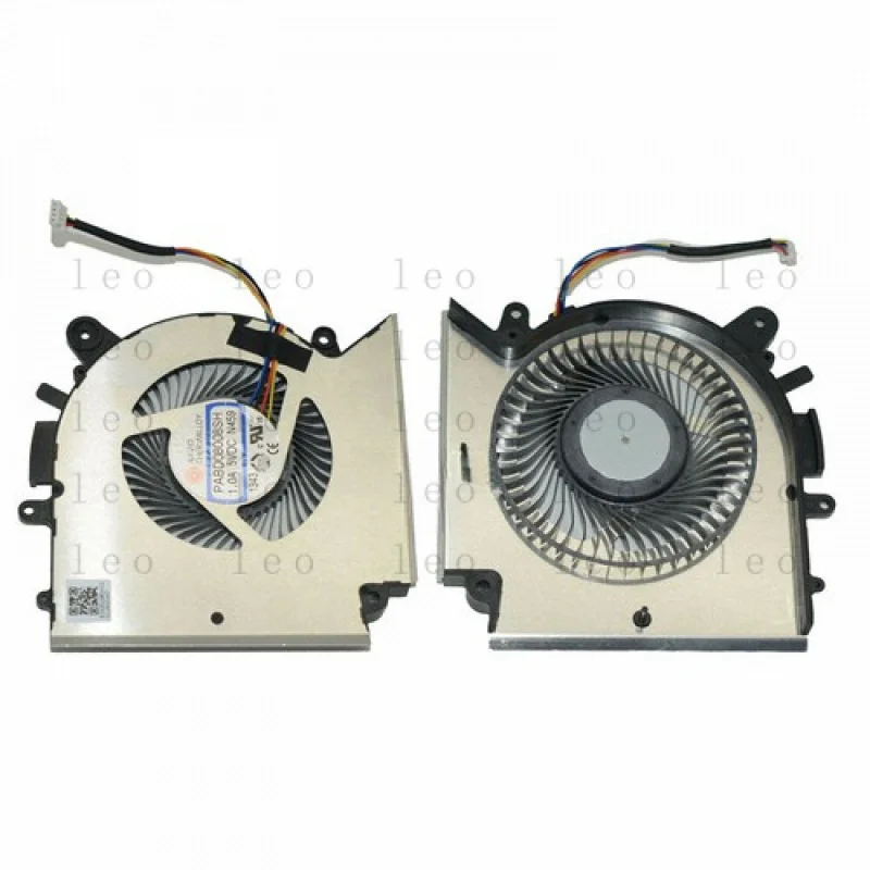 TT  New for MSI Katana GF76 Pulse GL76 MS-17L1 CPU GPU Cooling Fans 5V PAAD06015SL N460