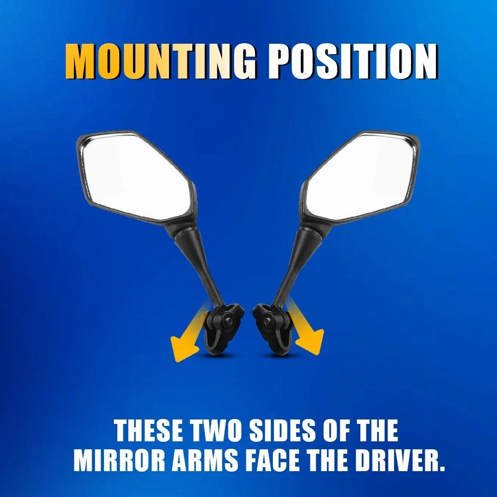 

Зеркало для мотоцикла, скутер, зеркала заднего вида для велосипеда, левое и правое карбоновое зеркало для Lexmoto LXR LXS 125 380