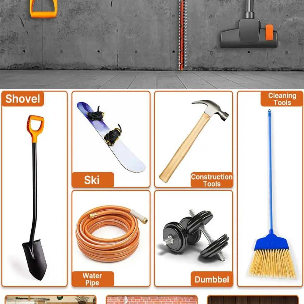 

1 шт. настенный держатель для измельчения сорняков, сверхмощный регулируемый садовый триммер для травы, стойка для экономии места, железный садовый инструмент для живой изгороди