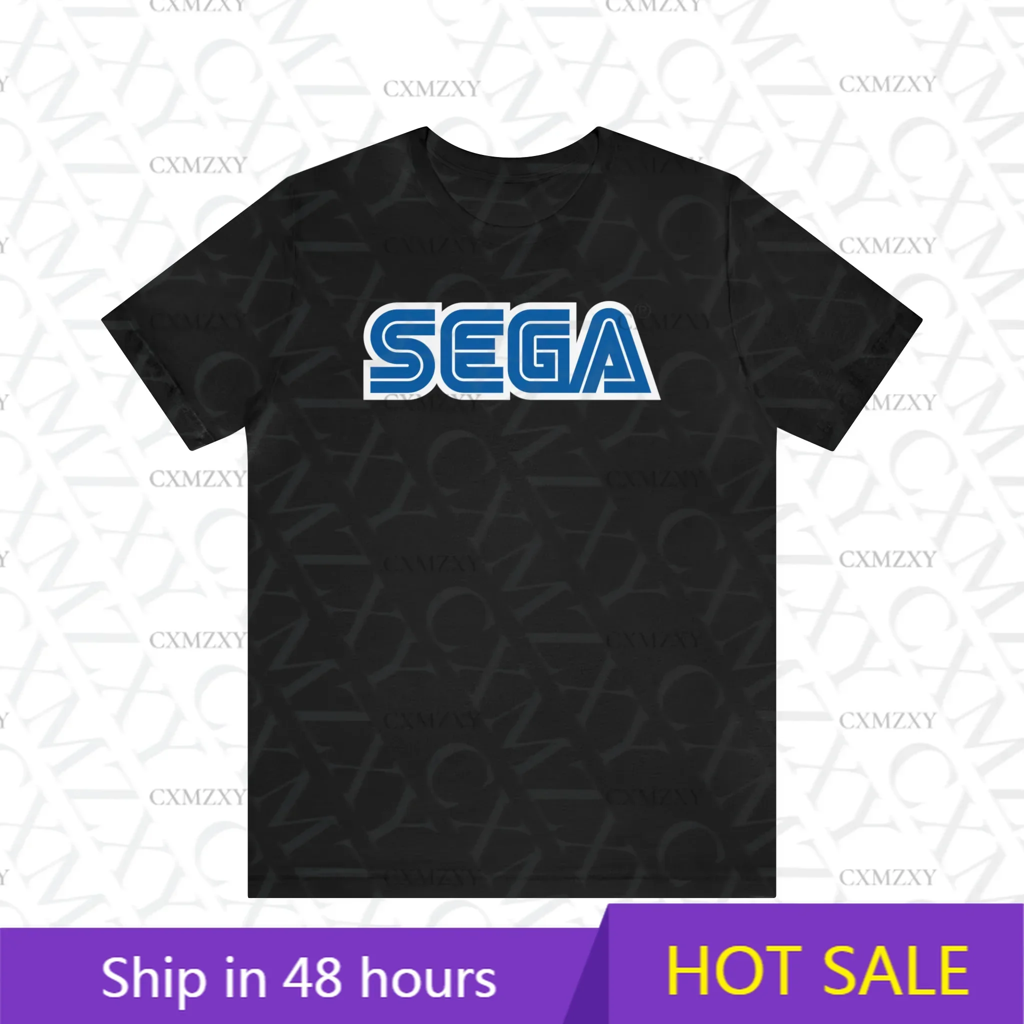 

Sega T-shirt Mens T Shirts O Neck Shirt Plus Size T-shirts Brand Male Tops Shirt Print Fashionmens Short Sleeve Hip Hop Regular