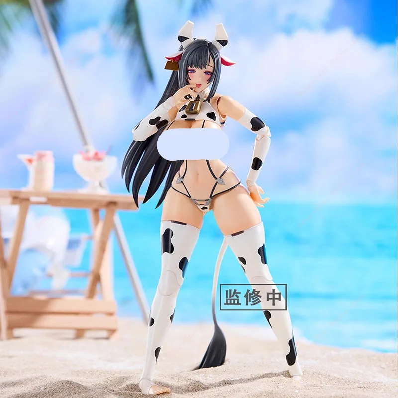 

【In Stock】Brown Sugar Project Milky White Cow Girl 1/12 Scale Movable Joint Action Figure Collectible Hand Model Toy Gift