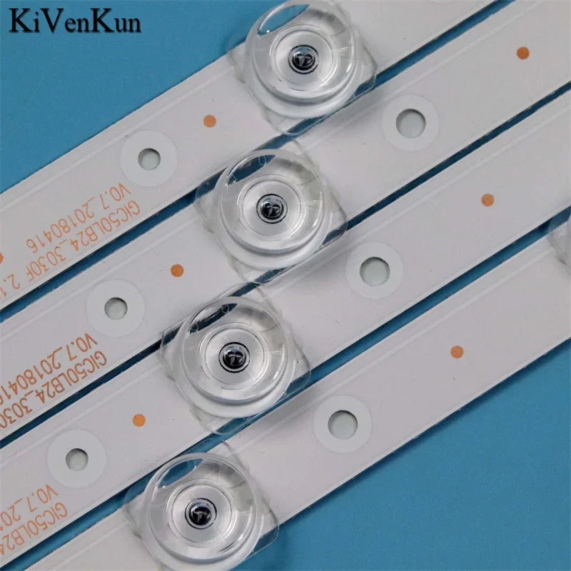 새로운 LED 램프 GIC50LB24_3030F2.1D V0.7 백라이트 스트립 4C-LB5007-ZM03J 4C-LB5007-ZM02J89M ZM-JN-F19 4C-LB5007-ZM02J 바 테이프