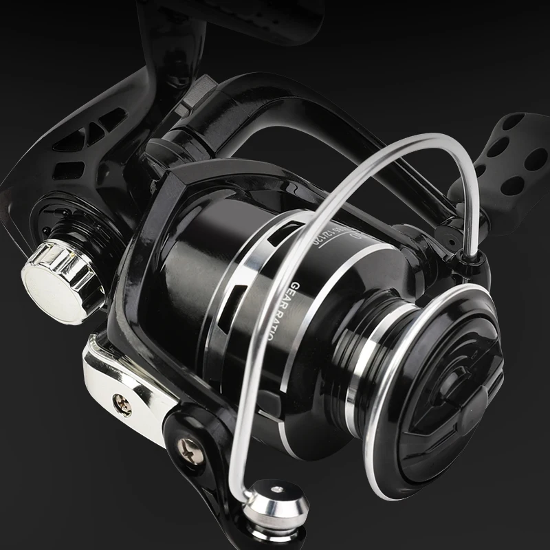 BILLINGS Spinning Reel,AC1000-7000 Series Spinning Fishing Reel,22LB Max Drag With Metal Rocker&Aluminum Spool,5.2:1 Gear Ratio