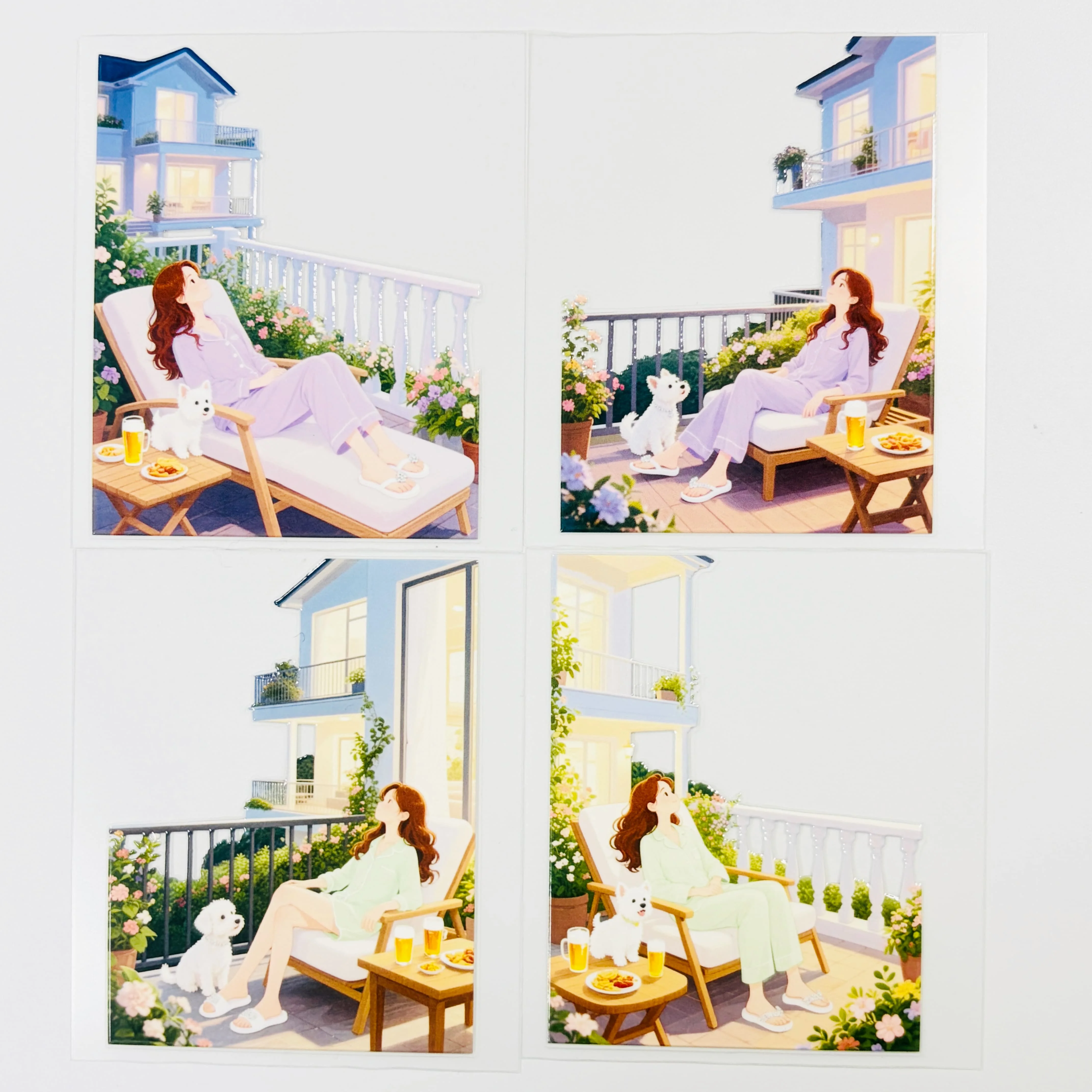 9.24 New 16 Models, Sticker DIY PET Beautiful Woman Model, Mobile Phone Back Card Collage