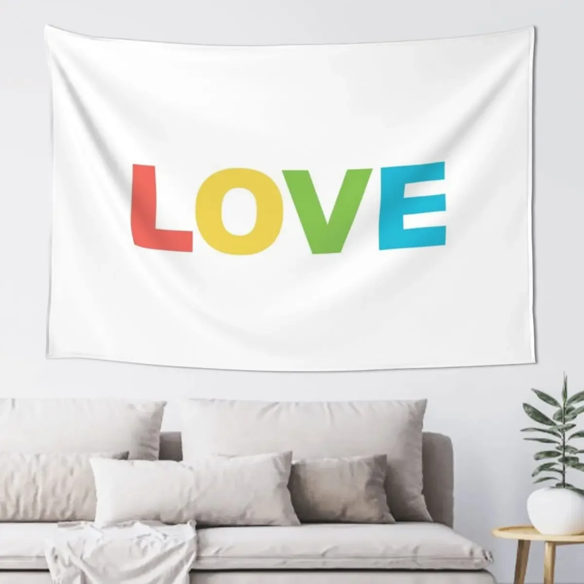 

trendy romantic love inscription. valentine's day colourful lettering Tapestry Home Decorations Aesthetic Wallpaper Tapestry