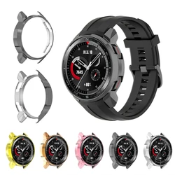 For Huawei Honor Watch GS Pro Case Cover Plating Soft TPU Protector Bumper For HONOR GS Pro Watch Cases Protective Frame Shell